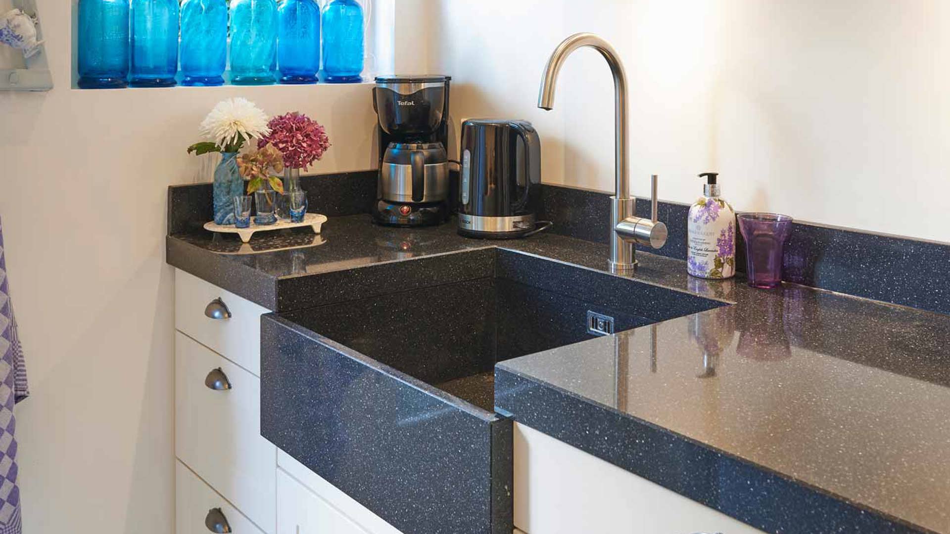 Landelijke keuken Haarlem met klassieke spoelbak