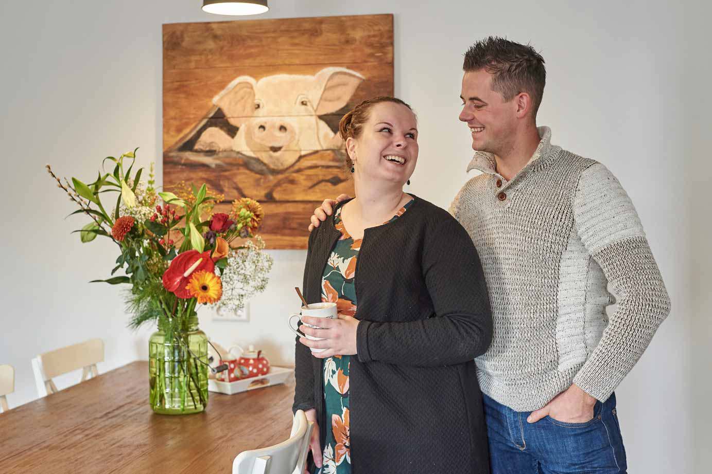 Houten handgemaakte keuken Zeeland