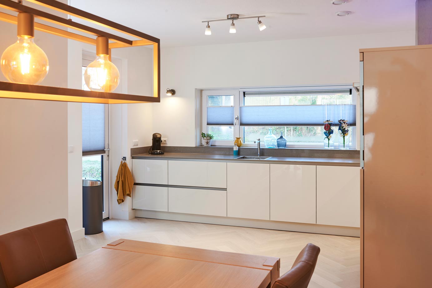 Moderne keuken, greeploos