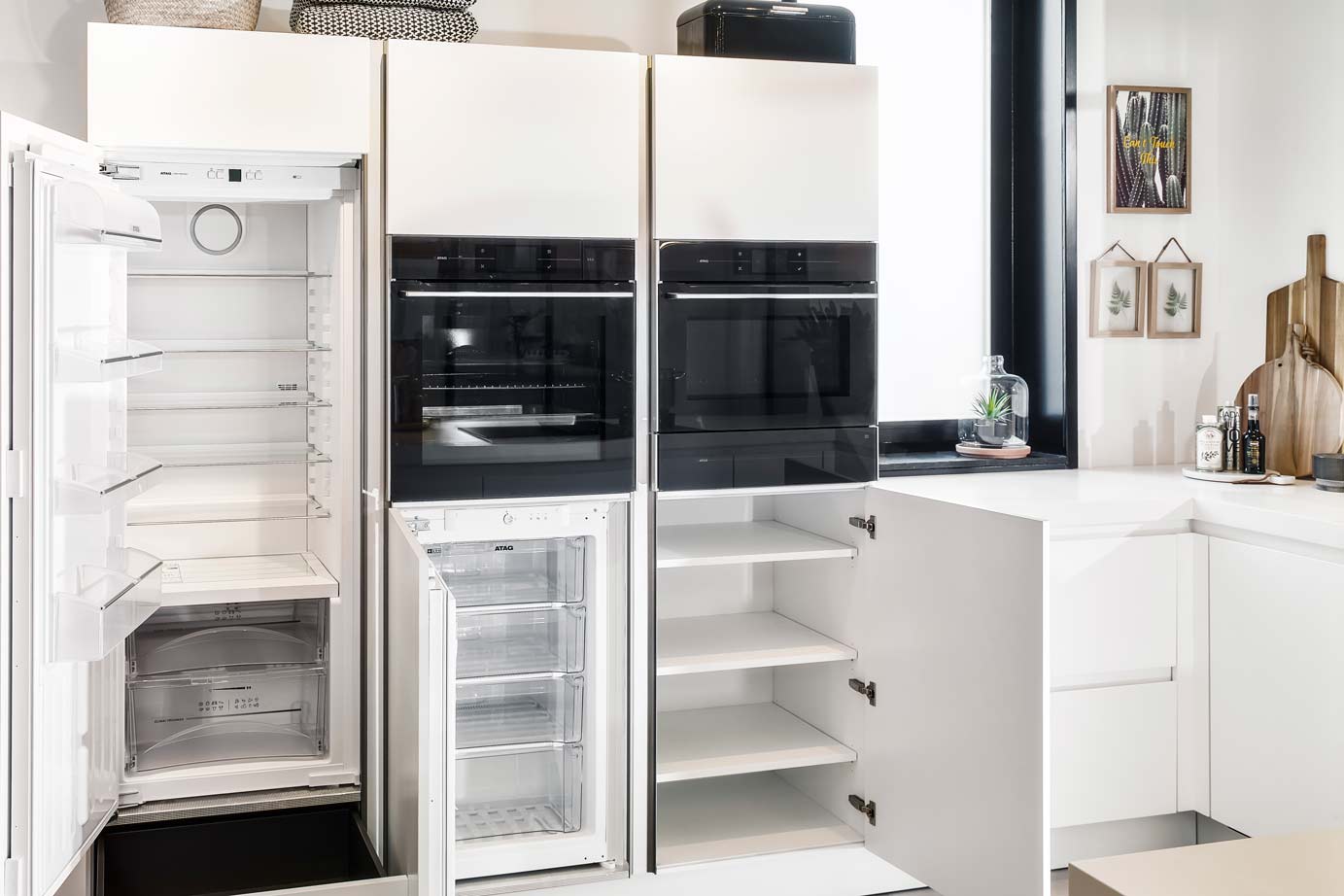 Moderne keukenapparatuur