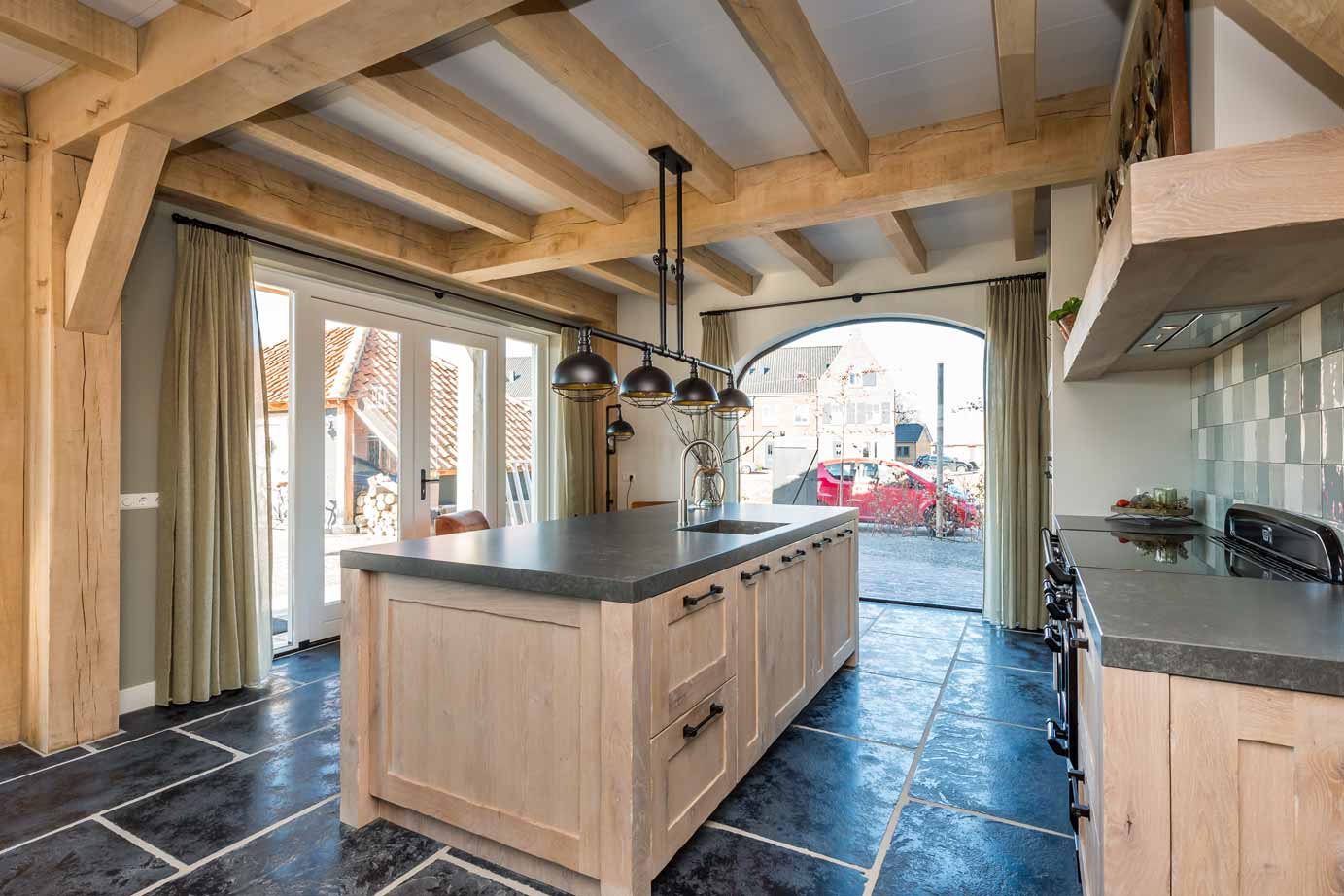 Keuken op maat Zuid-Holland, in landelijke stijl