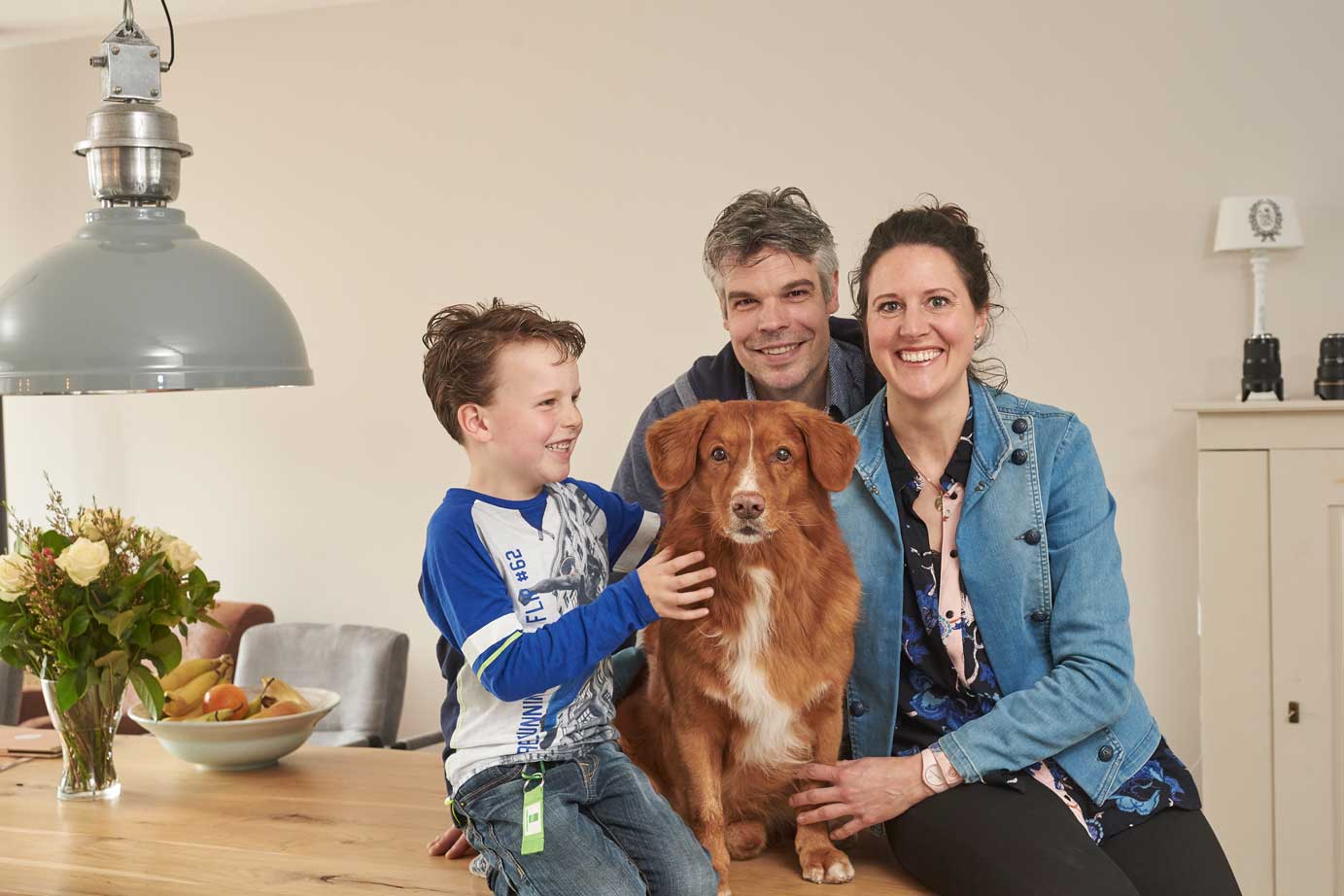 Moderne keuken met hout Zandvoort