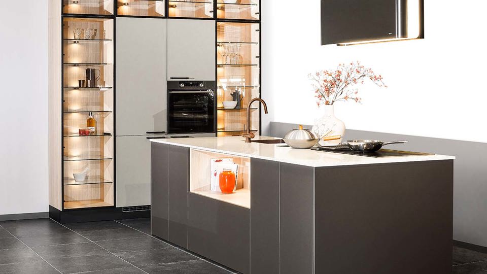 Chique keuken met eiland