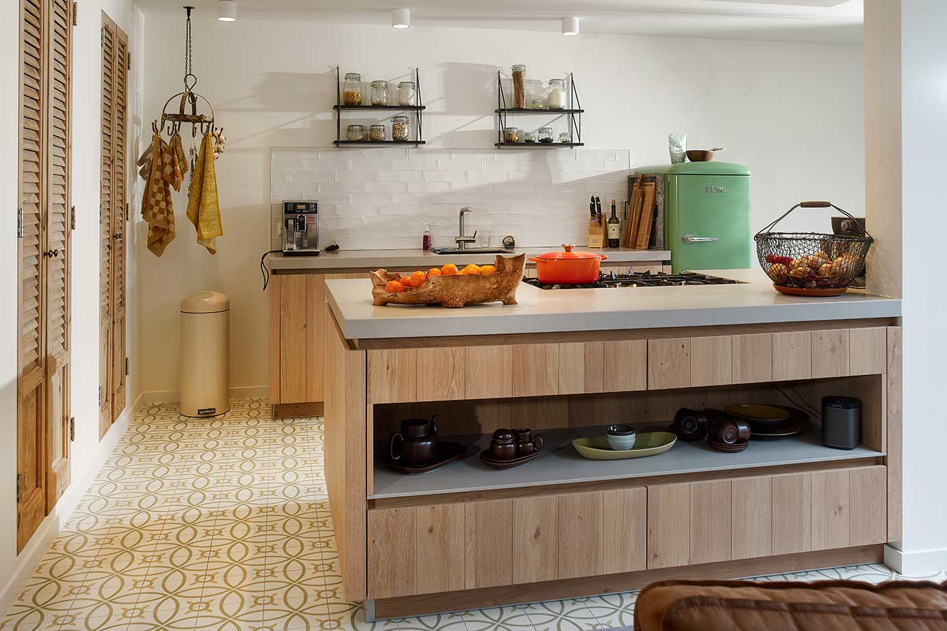 Houten moderne keuken Rotterdam