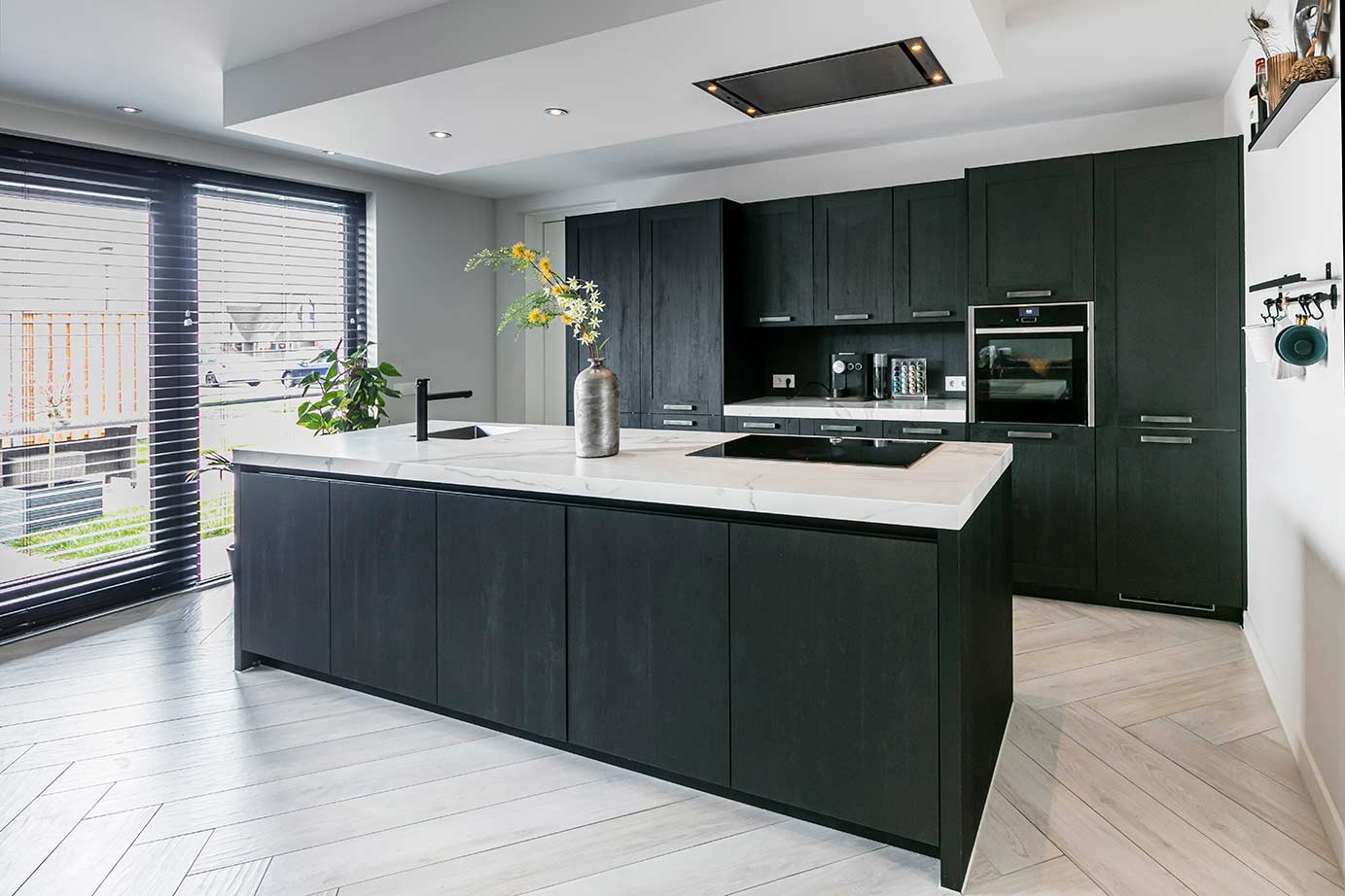 Zwart kookeiland Rijssen