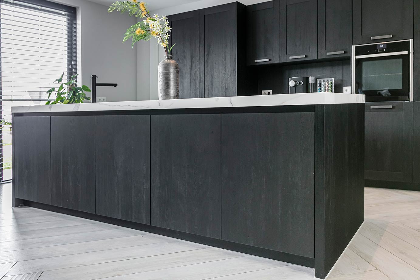 Zwart kookeiland Rijssen