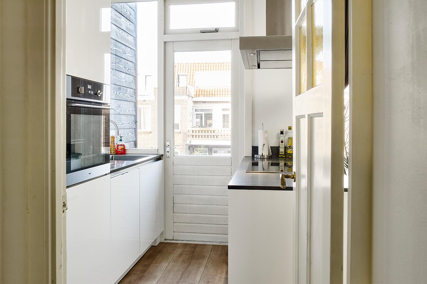 Hoogglans keuken Haarlem, parallel