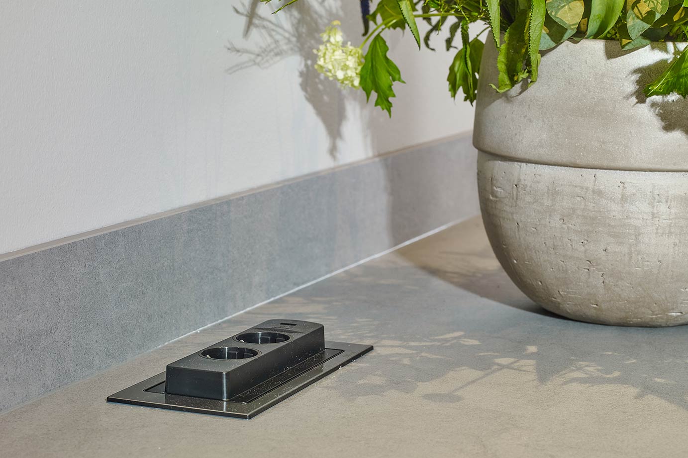 Industriële keuken Katwijk, stekkerdoos