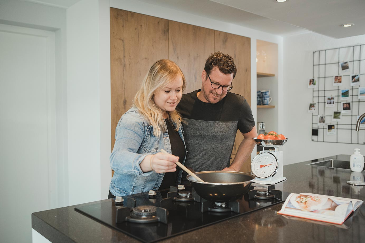 Landelijke keuken met eiland Hengelo