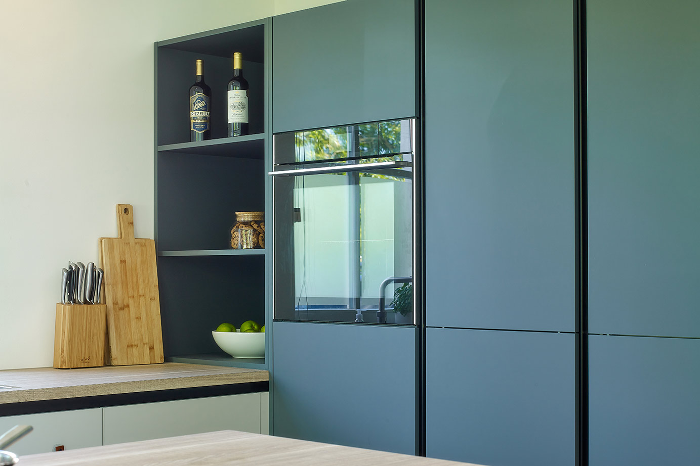 Keuken met kookeiland Utrecht, stoomoven