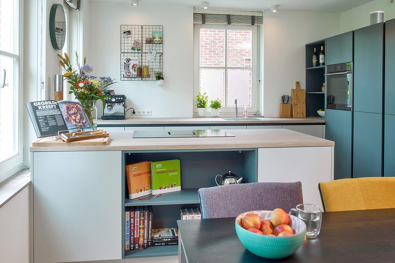 Keuken met kookeiland Utrecht, overzicht