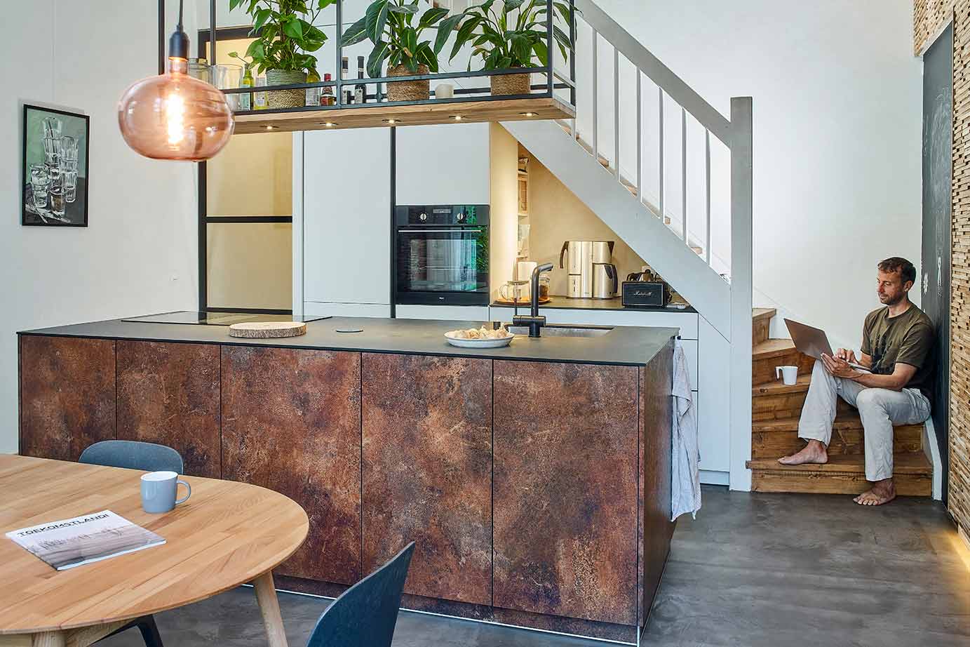 Keuken met eiland in Weesp, bekijk binnenkijker