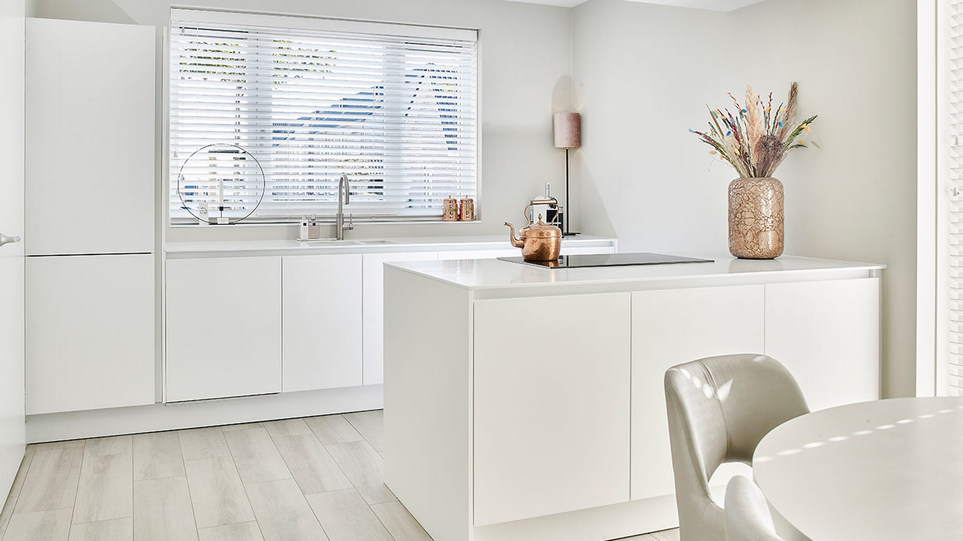 Greeploos witte keuken Urk