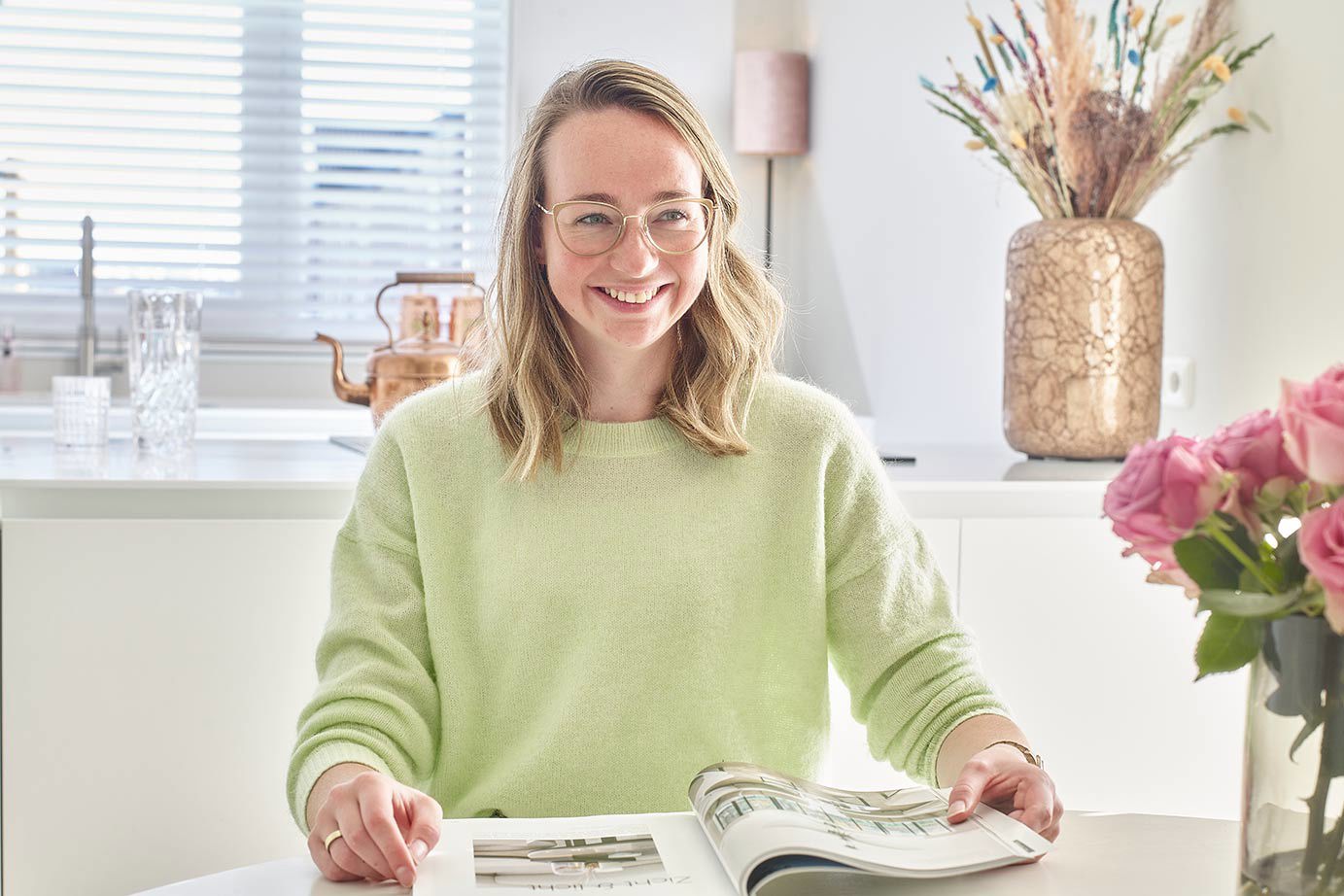 Moderne witte keuken Urk