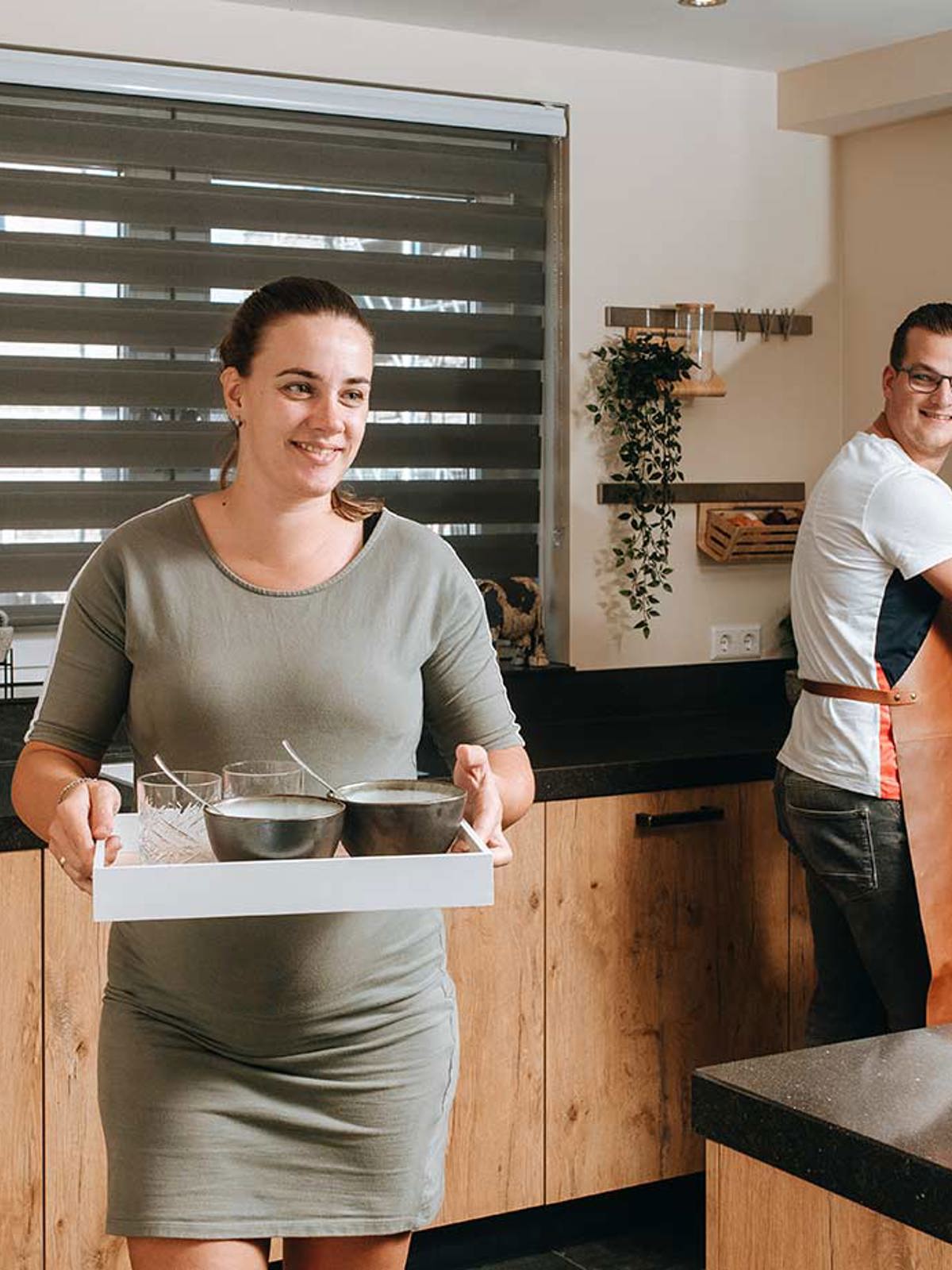 Steven en Laura Koffeman uit Urk