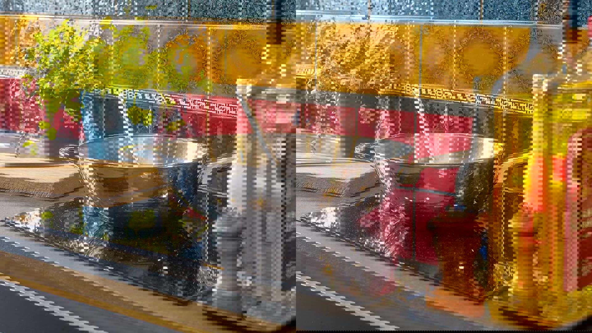 Zwarte parallelle keuken Haarlem, werkblad