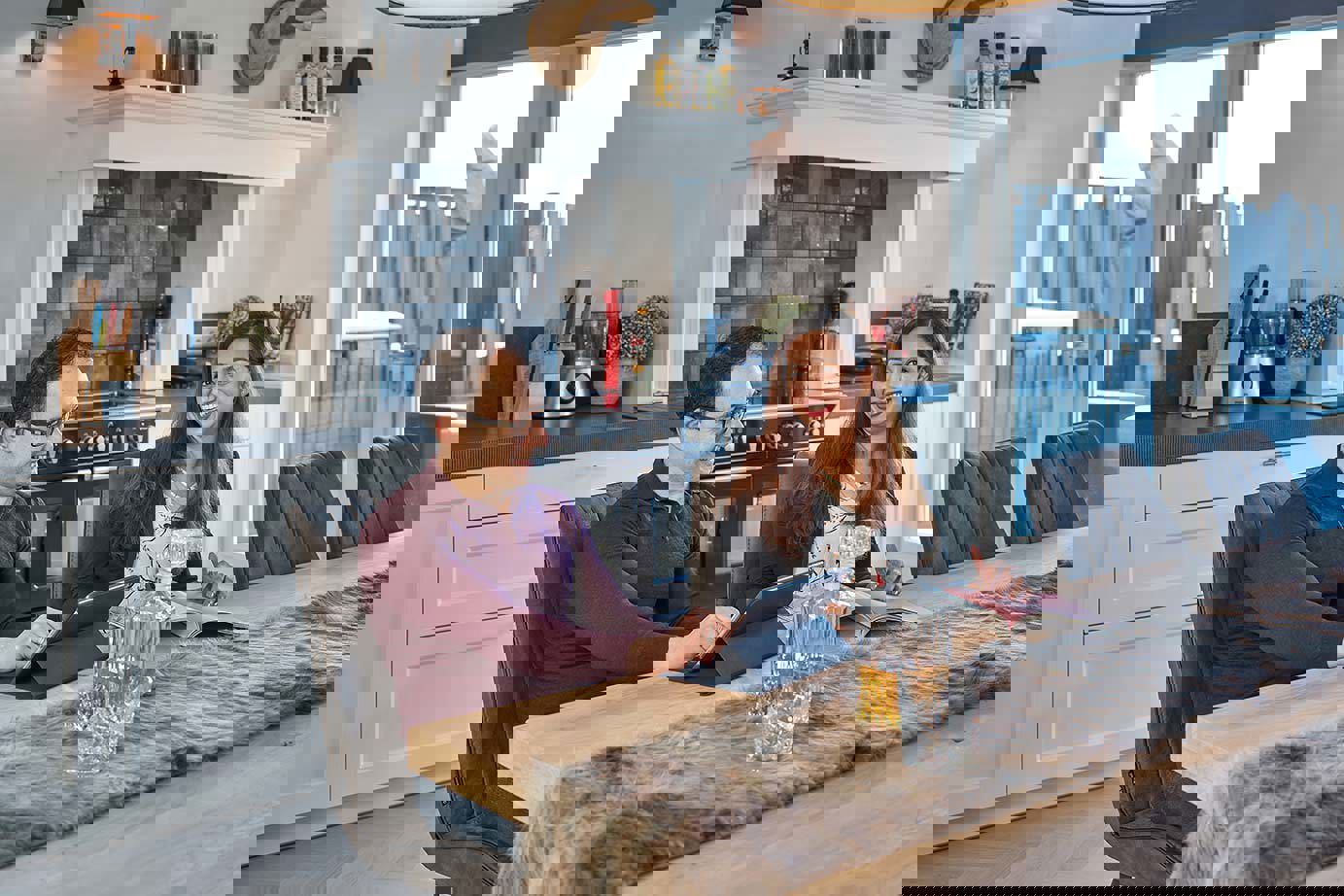 Landelijke witte keuken Haarlem