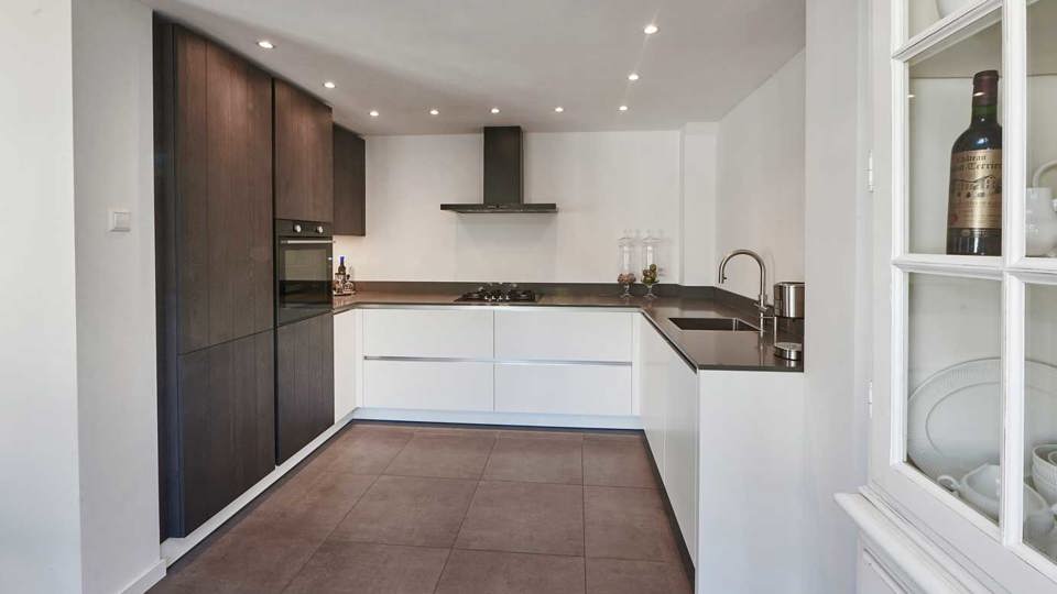 Moderne u-keuken