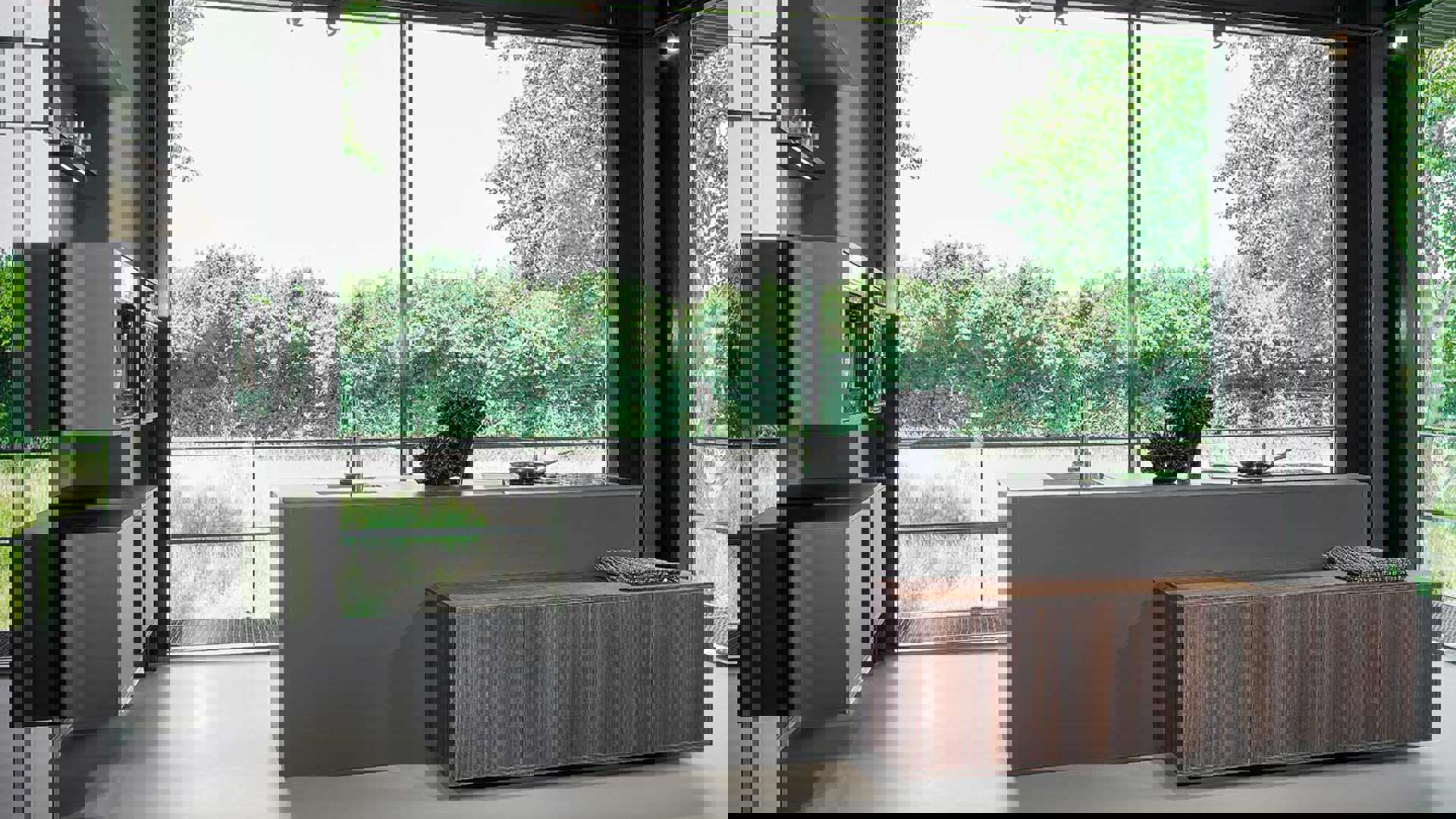 Design keuken antraciet