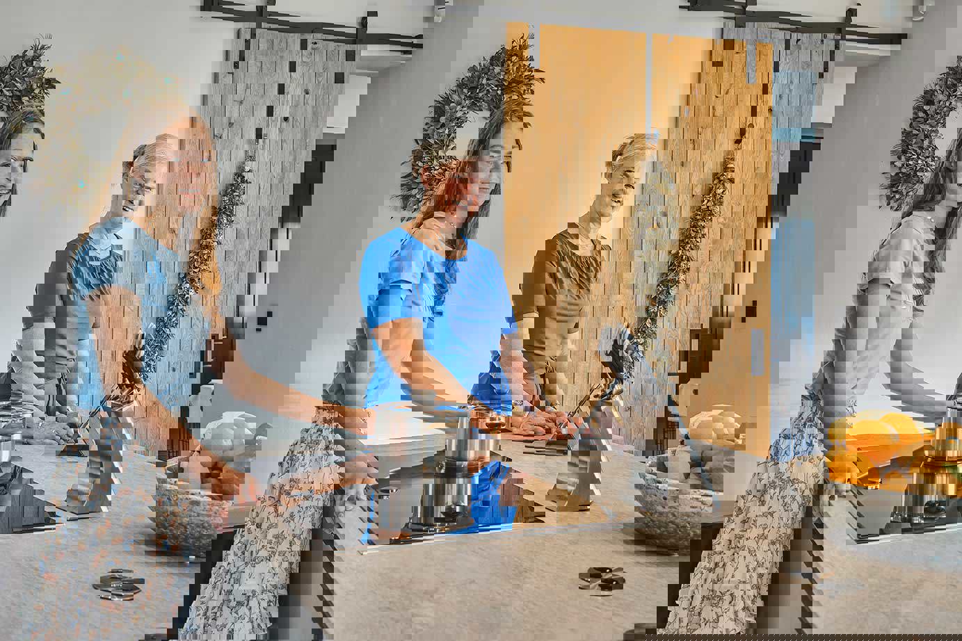 Moderne groene keuken Ermelo