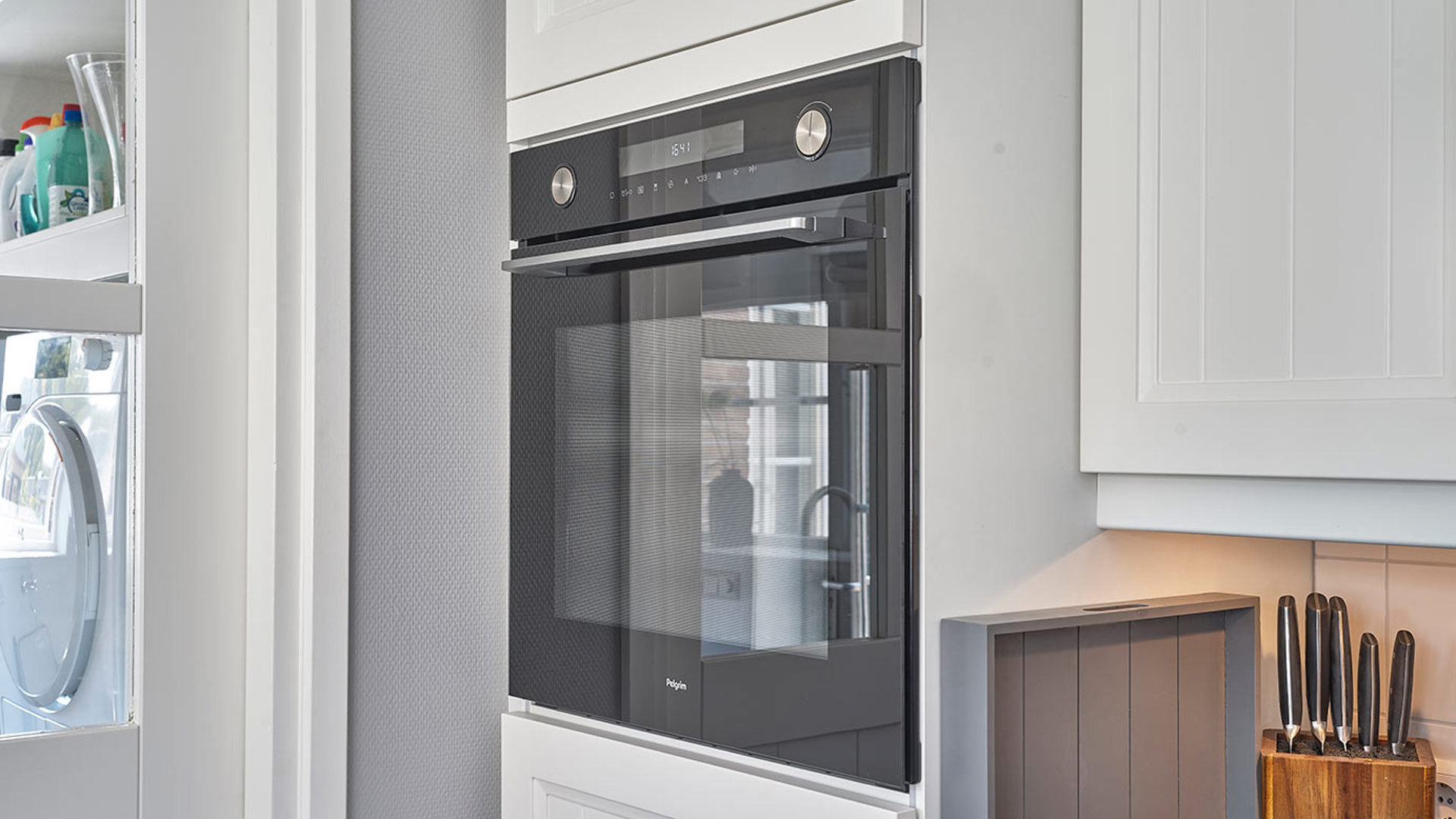 Parallelle landelijke keuken Goes, oven