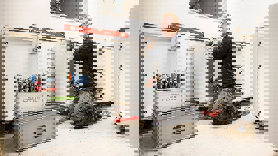 Montage van keuken door eigen monteurs