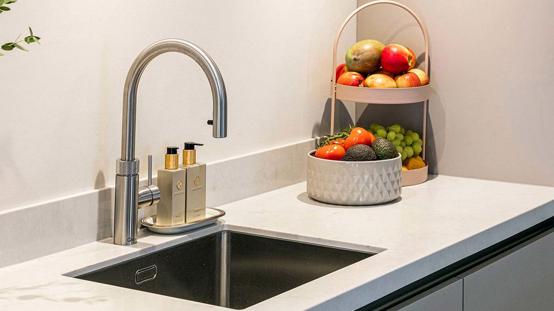 Kookeiland met Quooker in Enschede.