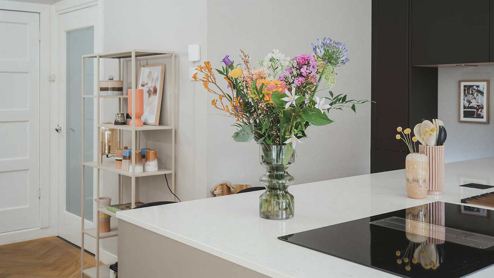 Kookeiland met inductiekookplaat