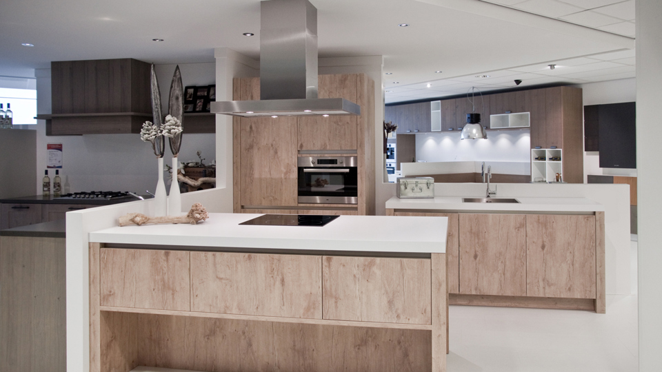 Keuken met kookeiland