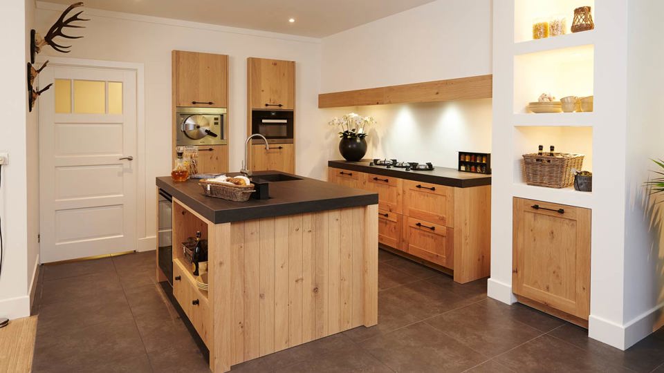Landelijke maatwerk keuken