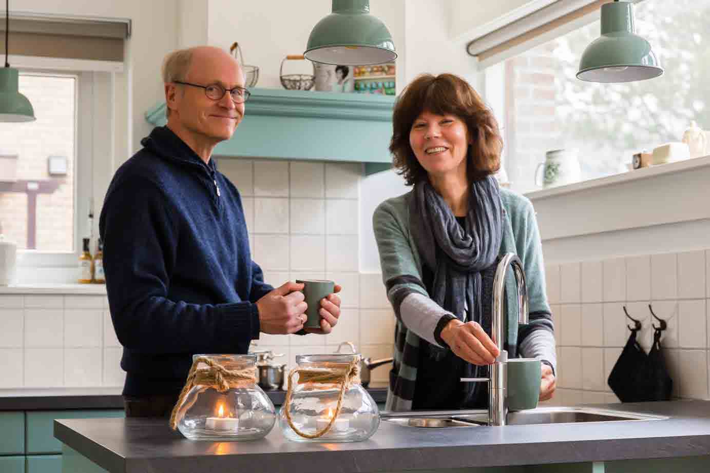 Groene Landelijke keuken Hilversum 