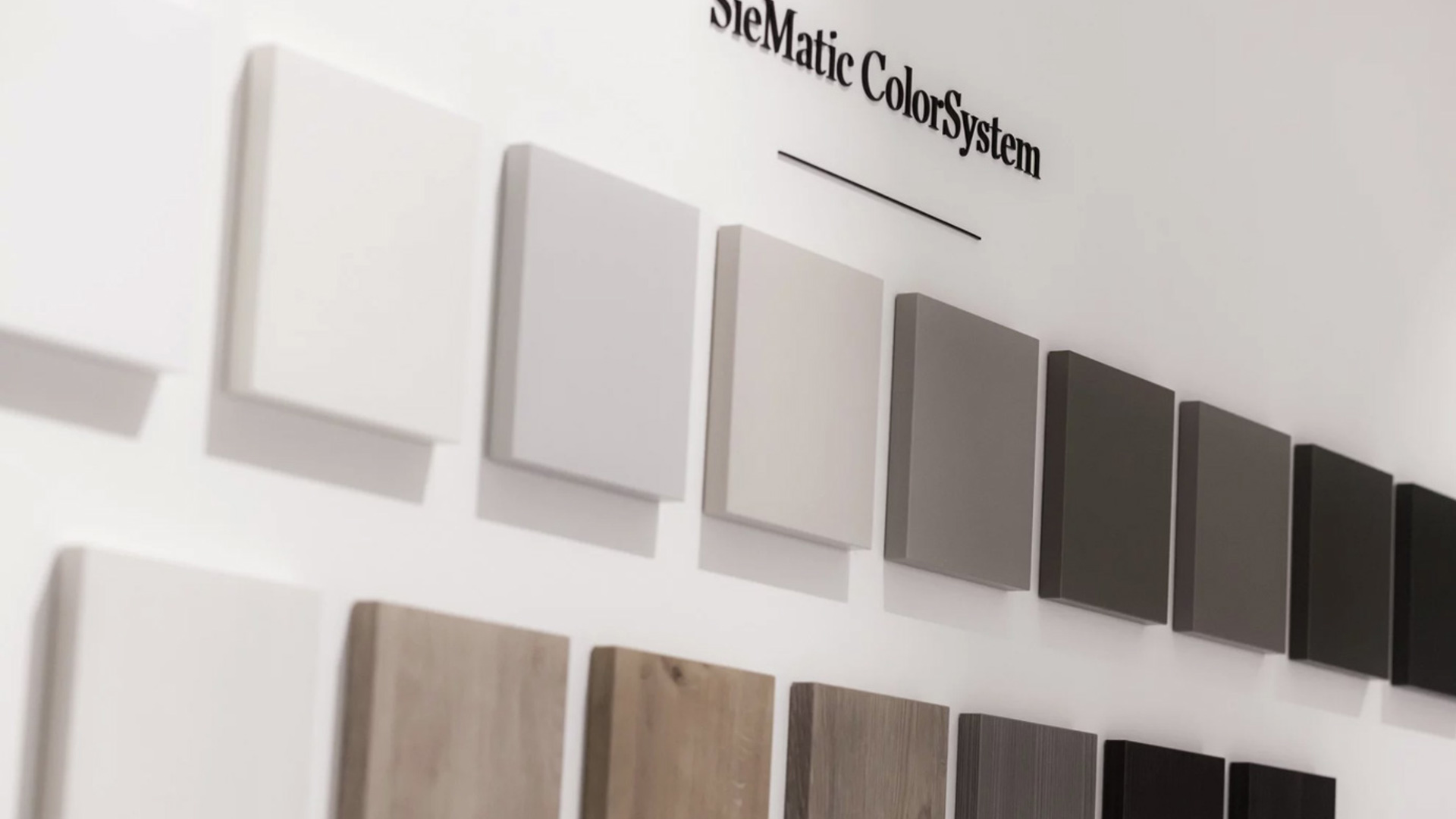 SieMatic ColorSystem, combineer meubelen uit het hele SieMatic assortiment