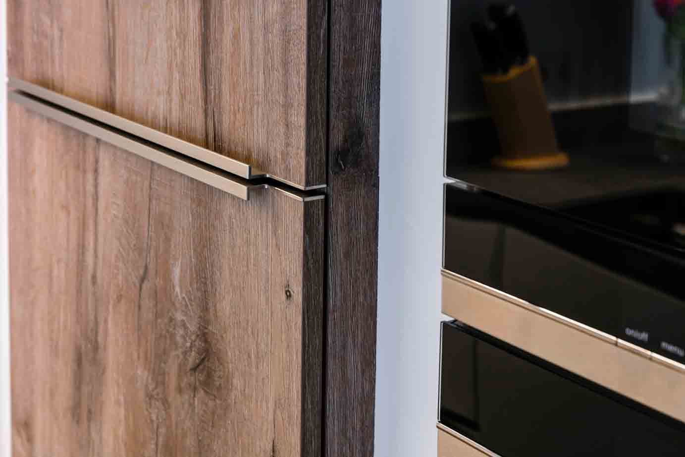 Keuken met eiland Heemstede, brede handgreep