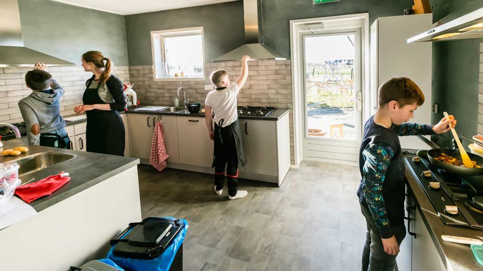 Keuken zorgboerderij Bennekom