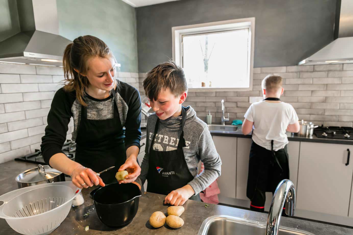 Keuken zorgboerderij Bennekom