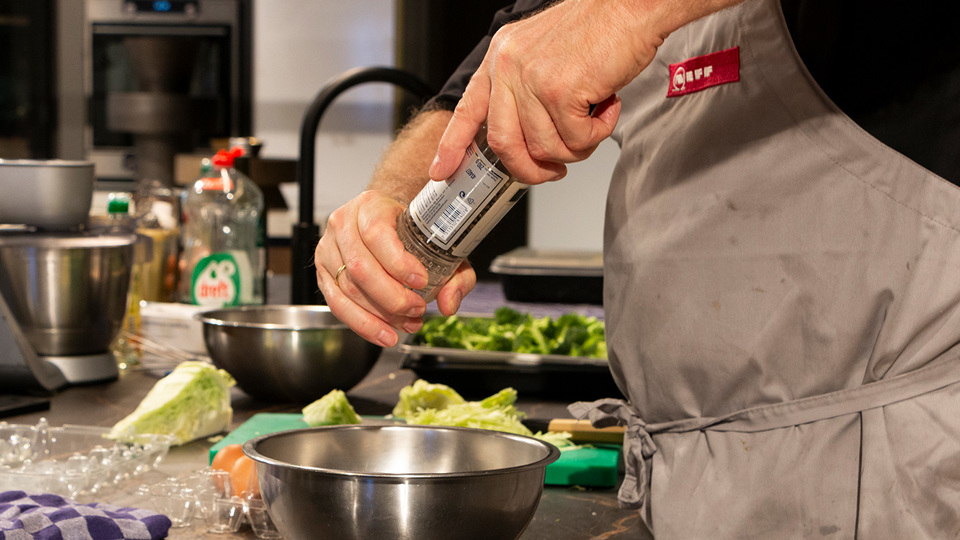 Kookdemo met NEFF kok en stoomoven