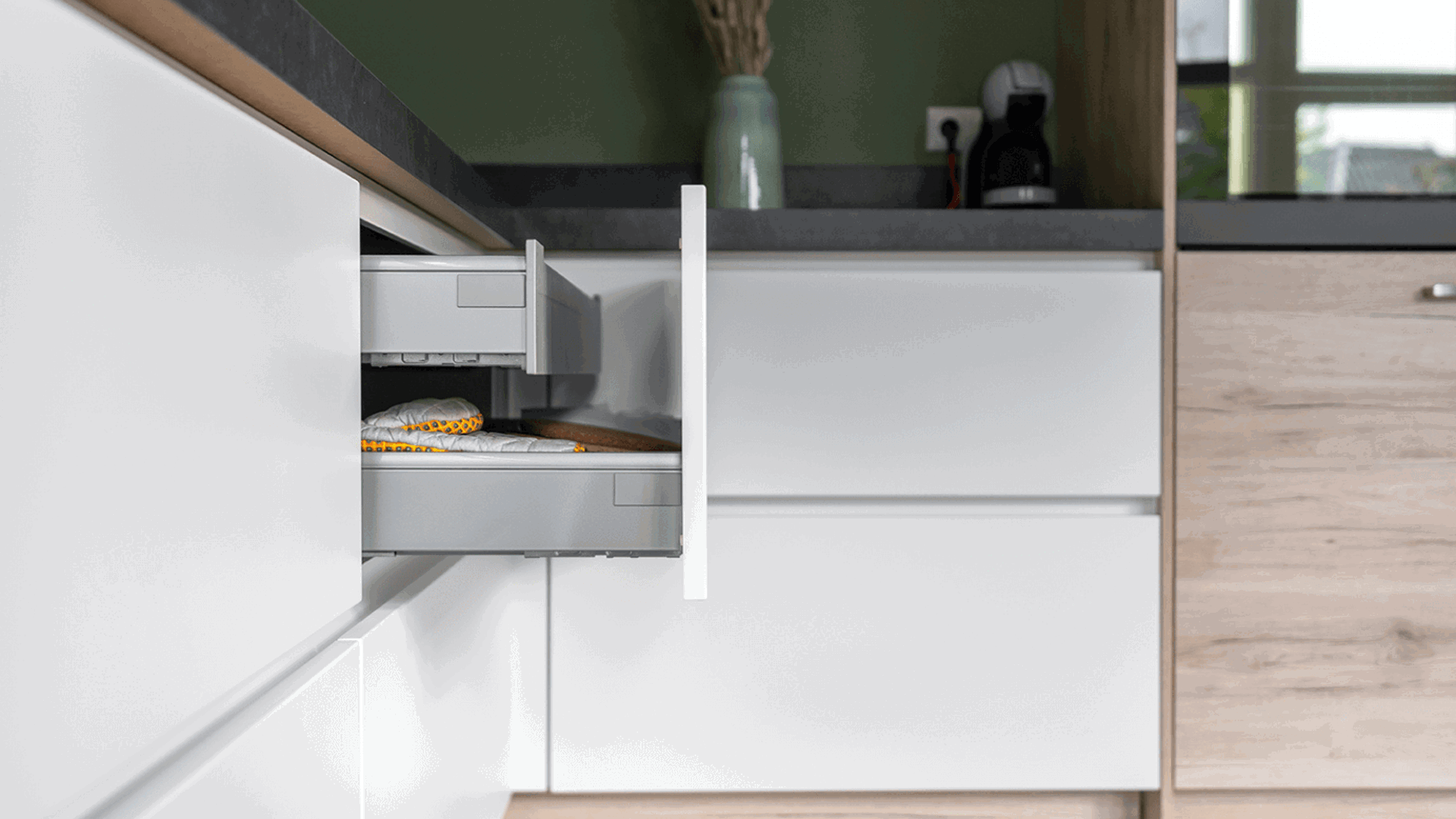 Witte Keuken Met Hout